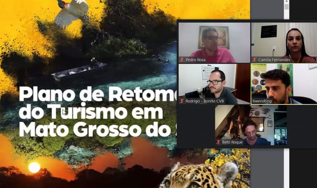 Fundtur MS lança plano estratégico para a retomada do turismo em reunião remota do CET Fundtur MS lança plano estratégico para a retomada do turismo em reunião remota do CET