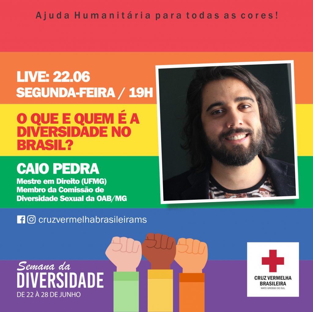 Cruz Vermelha Brasileira de Mato Grosso do Sul inicia projeto de inclusão com Semana da Diversidade