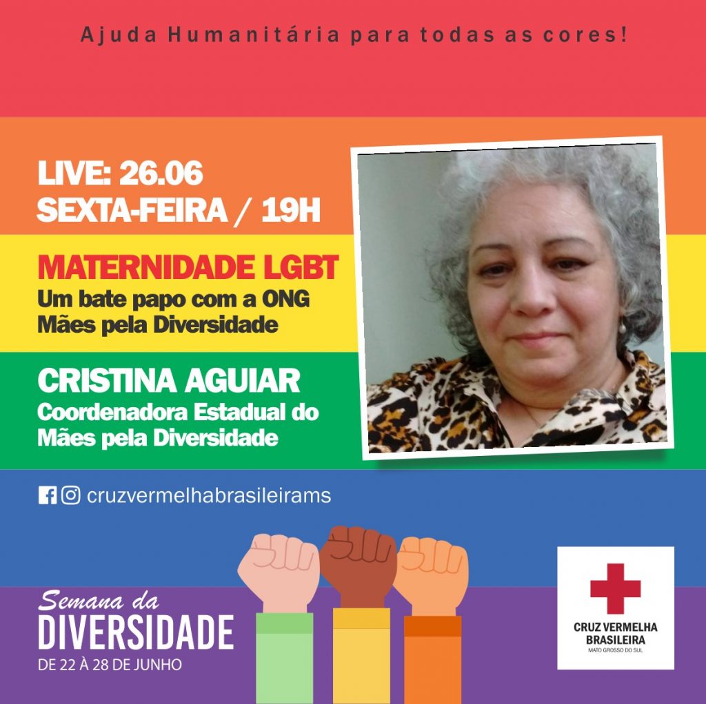 Cruz Vermelha Brasileira de Mato Grosso do Sul inicia projeto de inclusão com Semana da Diversidade