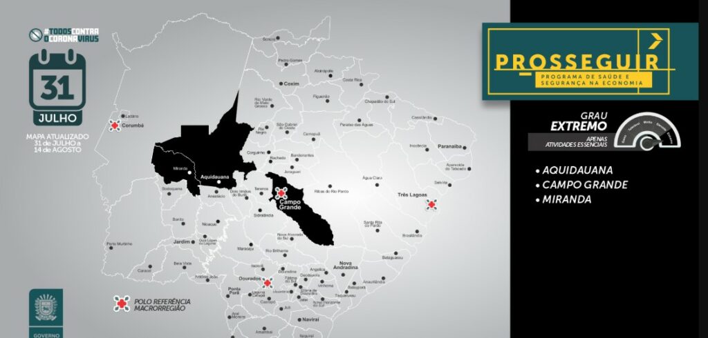 Campo Grande tem menor letalidade por covid-19 entre as capitais brasileiras