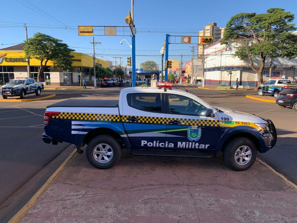 PM lança Operação "Dourados Mais Seguro" com as novas viaturas destinadas à cidade