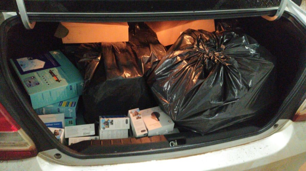 Ações da PM em distritos de Dourados gera prejuízo de 75 mil reais a narcotraficantes e “muambeiros”