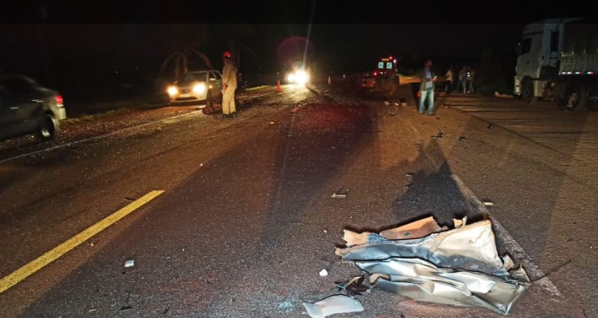 Acidente deixa uma pessoa morta no anel viário em Dourados