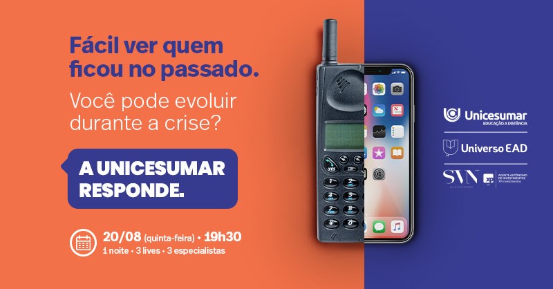 Carreira e negócios são temas de evento on-line e gratuito promovido pela Unicesumar 