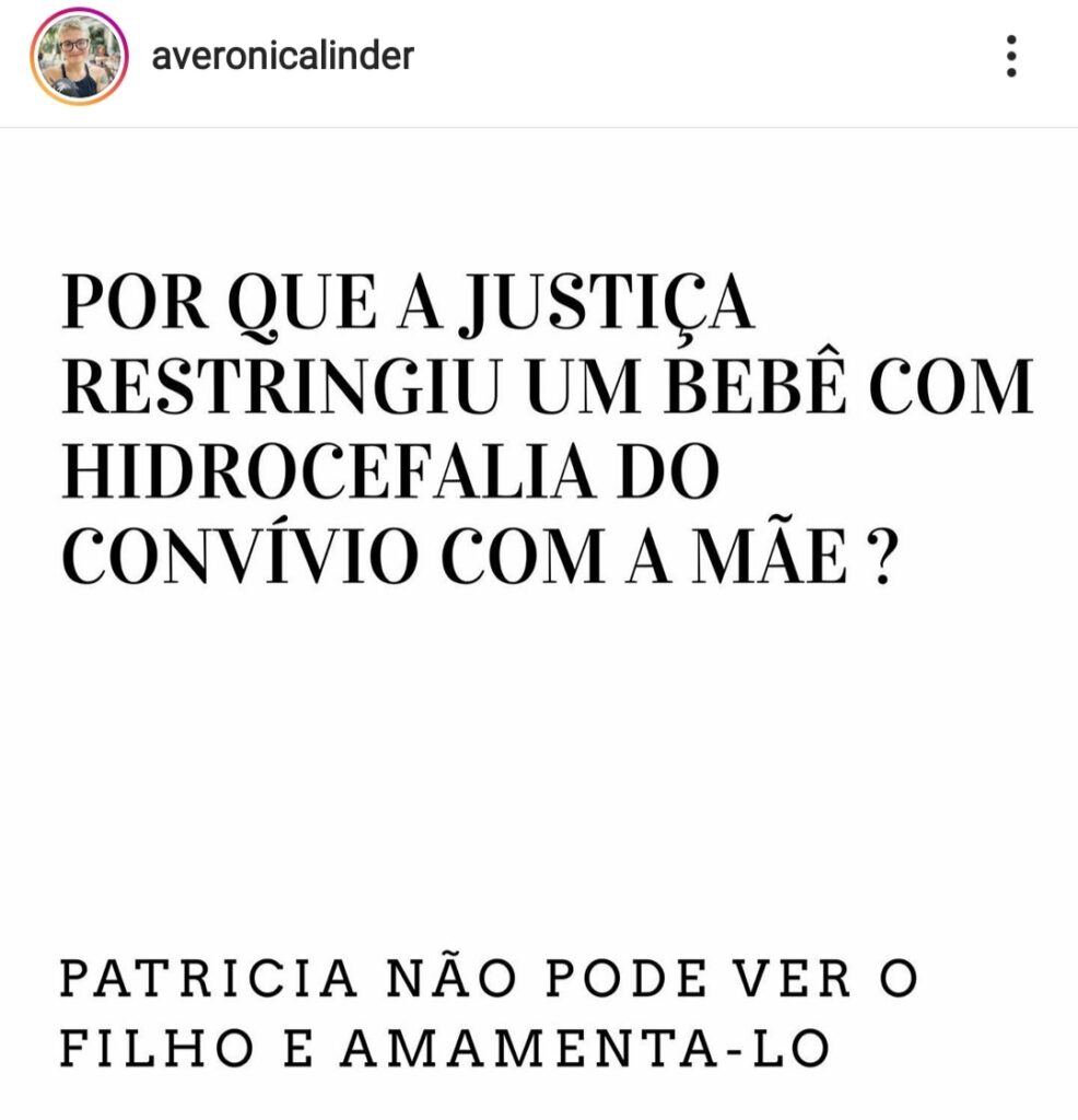 Mãe está impedida de ver ou amamentar seu filho e alega racismo e omissão da justiça