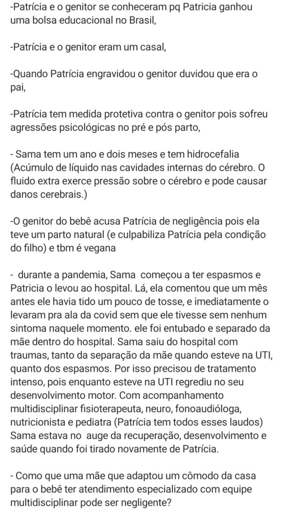 Mãe está impedida de ver ou amamentar seu filho e alega racismo e omissão da justiça