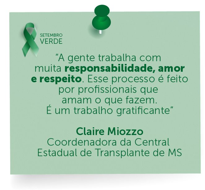 Setembro Verde: Há 27 anos, lei sensibiliza para doação de órgãos