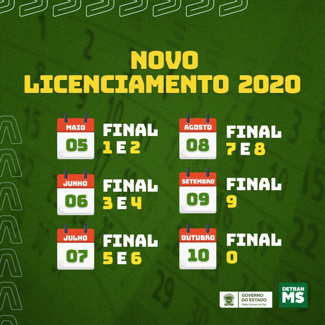 Calendário de licenciamento anual chega ao fim e 41,2 da frota do