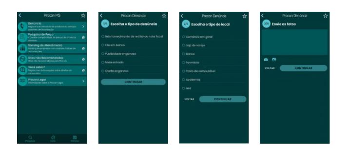 Denúncias no Procon Estadual podem ser feitas por aplicativo em apenas seis passos Denúncias no Procon Estadual podem ser feitas por aplicativo em apenas seis passos