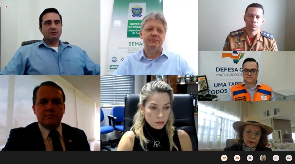 Em reunião, entidades apresentam ações de combate aos incêndios florestais no Estado Em reunião, entidades apresentam ações de combate aos incêndios florestais no Estado