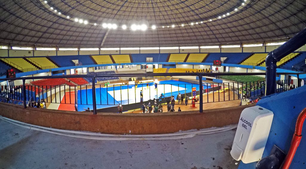 Evento-teste no Guanandizão simula aplicação de protocolos de biossegurança para a Supercopa de Vôlei Evento-teste no Guanandizão simula aplicação de protocolos de biossegurança para a Supercopa de Vôlei