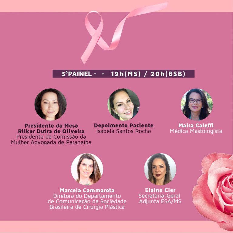 De olho no combate ao câncer, OAB/MS adere mais um ano à campanha ‘Outubro Rosa’