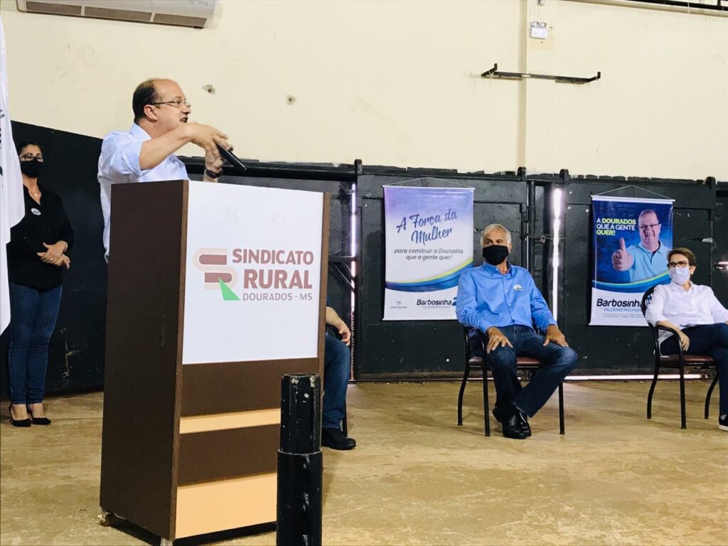 Dourados é um diamante que vai precisar ser lapidado pelo Barbosinha, diz Tereza Cristina