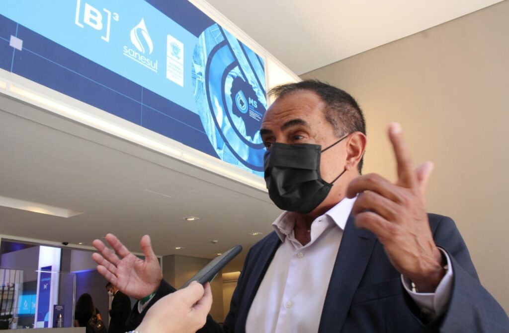 Resultado do leilão da Sanesul encurta tempo de universalização e garante saúde para população de MS, diz governador Resultado do leilão da Sanesul encurta tempo de universalização e garante saúde para população de MS, diz governador