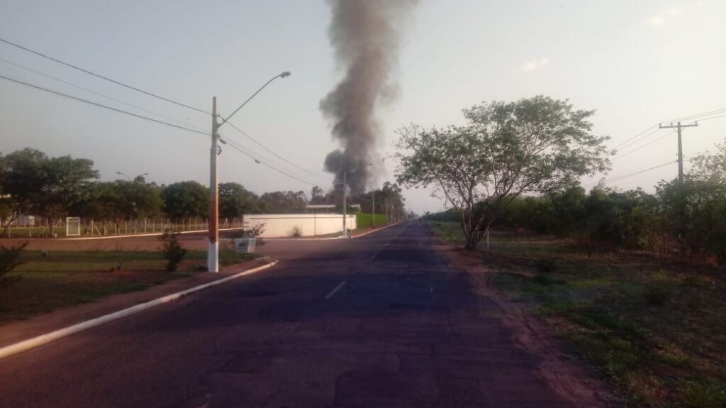 Incêndio atinge indústria de tecidos em Três Lagoas