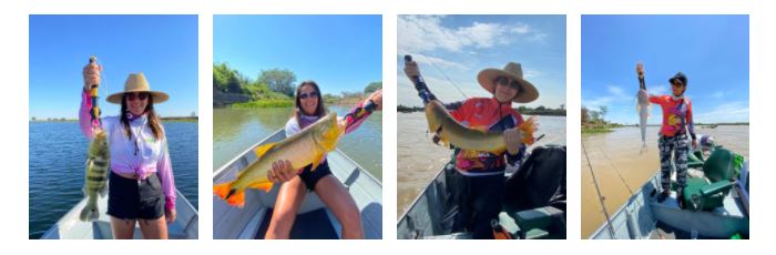 Grupo de mulheres faz turismo de pesca em Corumbá e fomenta o Pesque e Solte em MS