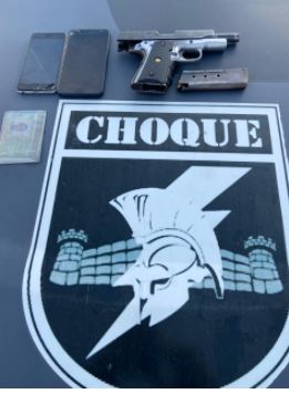 Suspeito de assaltos na cidade morre em confronto com equipe do Choque