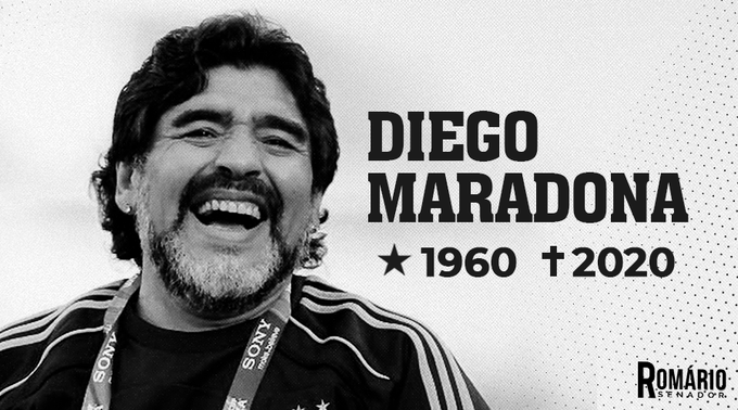 Morre Diego Maradona, aos 60 anos, após parada cardiorrespiratória
