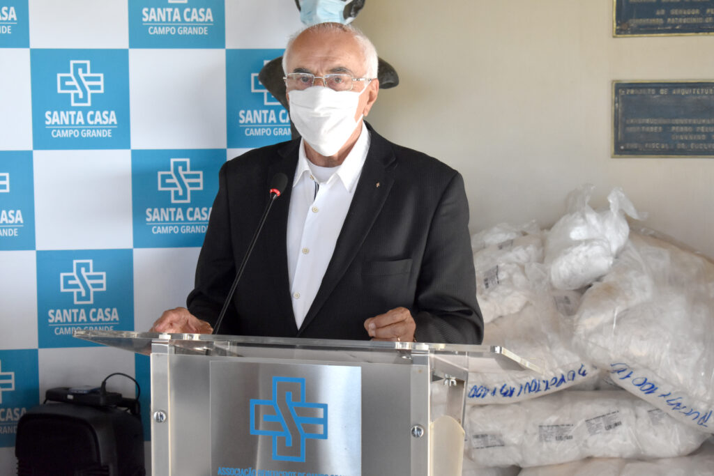 Santa Casa recebe apoio do SES com doação de materiais Santa Casa recebe apoio do SES com doação de materiais