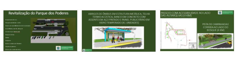 Parque dos Poderes será revitalizado após 38 anos de instalação