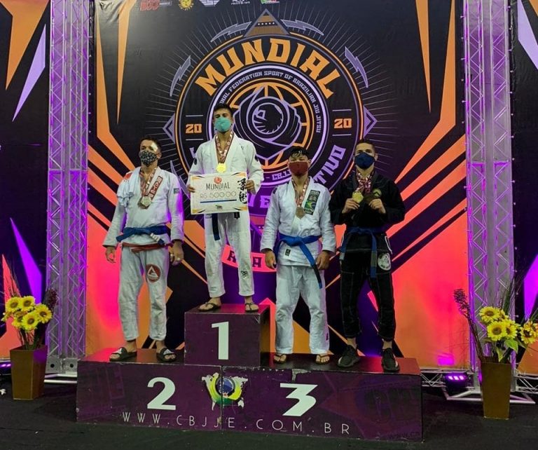 Contemplados pelo Bolsa Atleta voltam do Mundial de Jiu-Jitsu Esportivo com cinco ouros Contemplados pelo Bolsa Atleta voltam do Mundial de Jiu-Jitsu Esportivo com cinco ouros