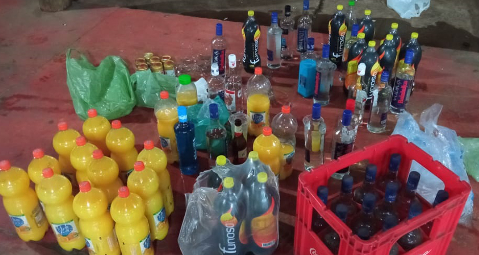 Guarda flagra festas e apreende arma, munições e maconha durante madrugada na capital