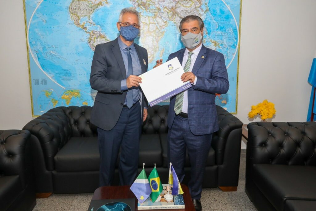 Sergio Nogueira entrega ofício ao senador Nelsinho Trad solicitando R$ 20 milhões de emendas Sergio Nogueira entrega ofício ao senador Nelsinho Trad solicitando R$ 20 milhões de emendas