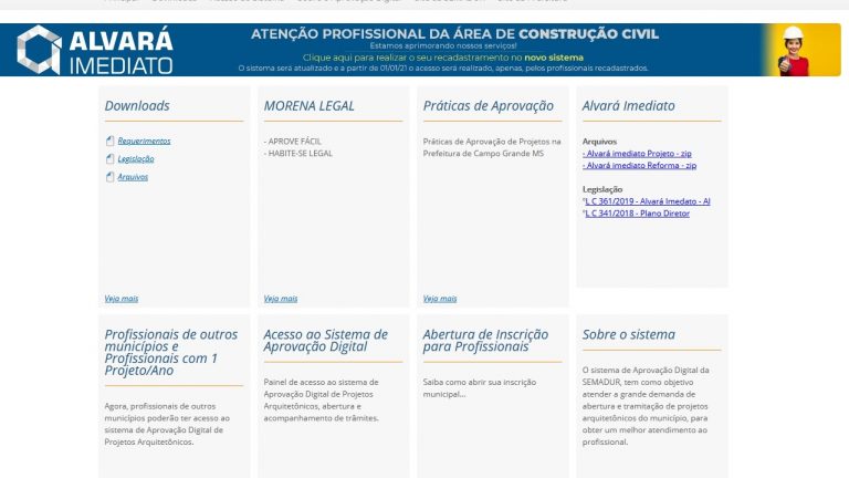 Já está aberto recadastramento digital para profissionais da construção civil
