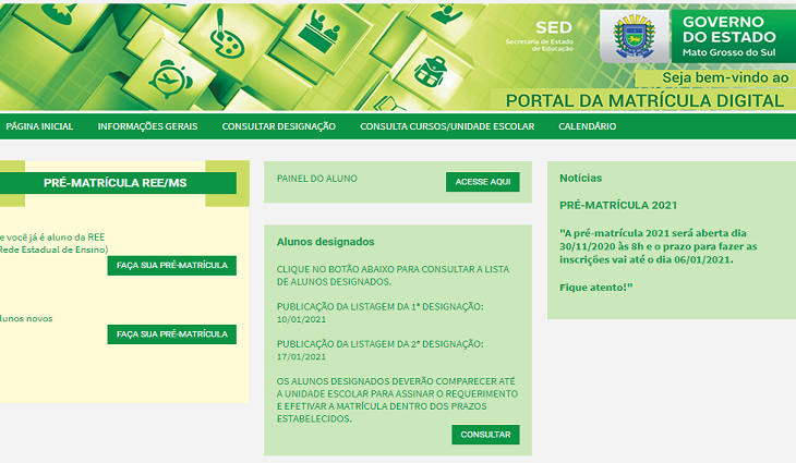 Atualização cadastral dos estudantes da Rede de Ensino Estadual encerra no próximo dia 18 Atualização cadastral dos estudantes da Rede de Ensino Estadual encerra no próximo dia 18