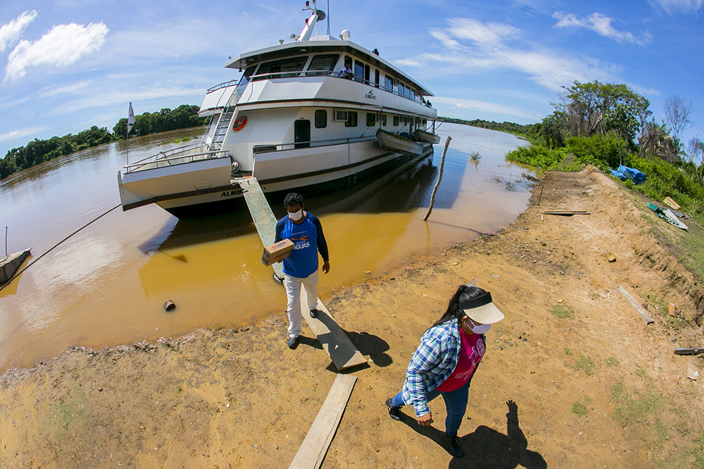 Ribeirinhos da região do Taquari vão ser atendidos a partir do dia 30 pelo Programa Social Povo das Águas Ribeirinhos da região do Taquari vão ser atendidos a partir do dia 30 pelo Programa Social Povo das Águas