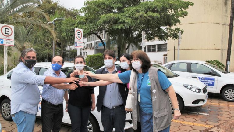 Sesau recebe veículos para renovar a frota e fortalecer ações e serviços da secretaria de saúde Sesau recebe veículos para renovar a frota e fortalecer ações e serviços da secretaria de saúde