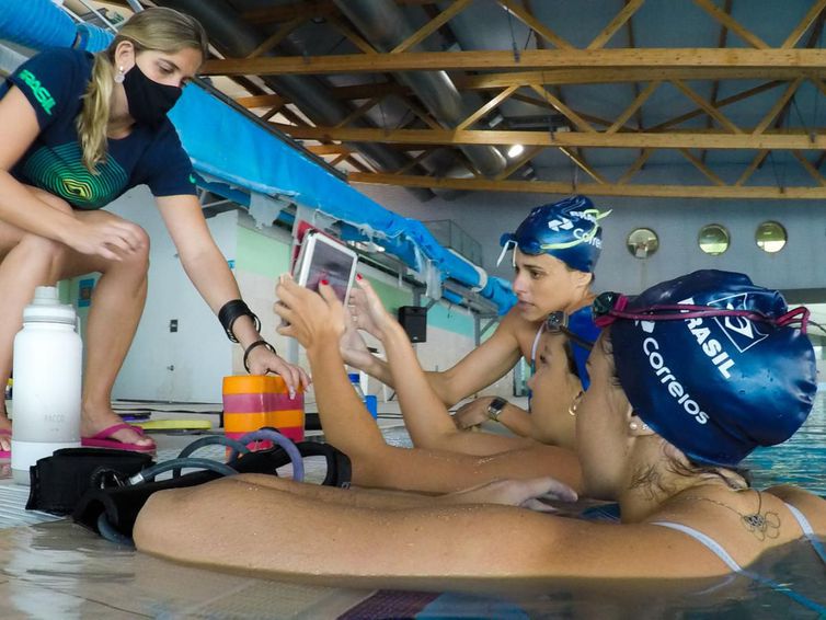 Nado artístico: dueto brasileiro define detalhes para Pré-Olímpico