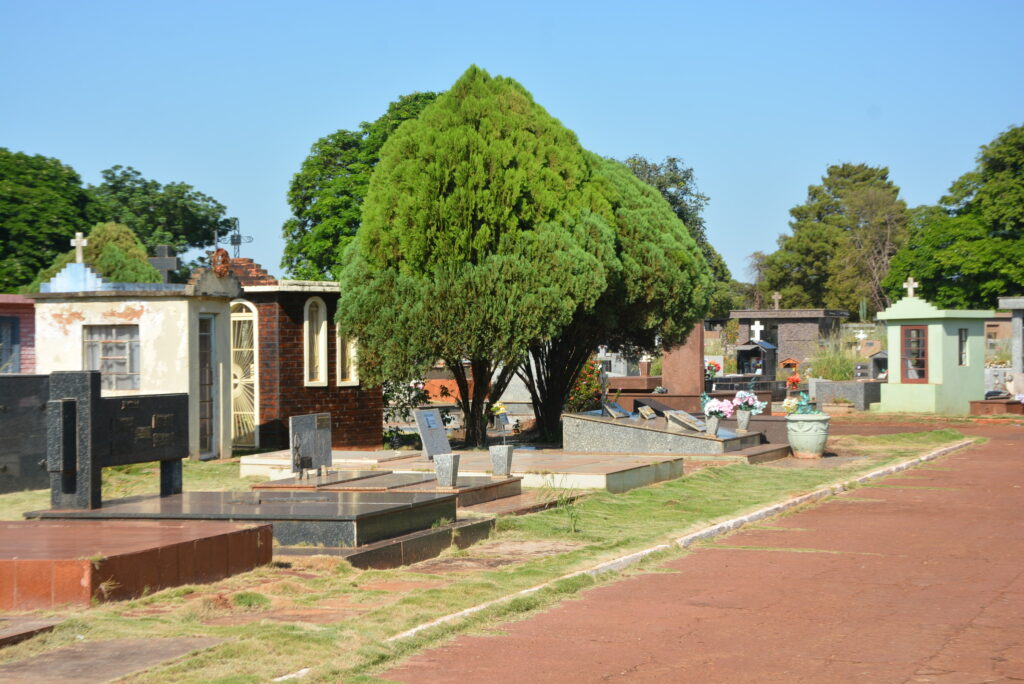 Prefeitura da inicio á limpeza no cemitério de Dourados