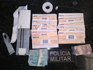 Casal é detido por suspeita de furto de envelopes de caixas eletrônicos em cidade de MS