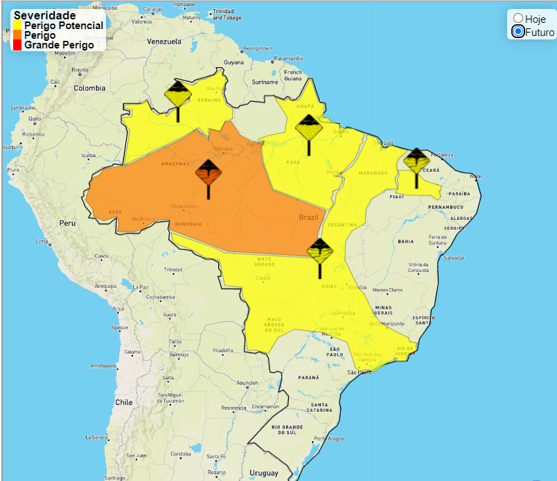 Último domingo de verão será de sol com possibilidade de chuva de fim de tarde