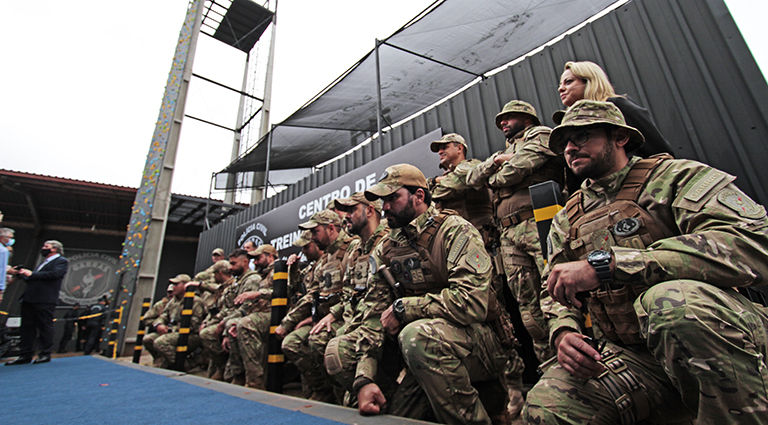 Garras inaugura Centro de Treinamento Tático e comemora 30 anos de história
