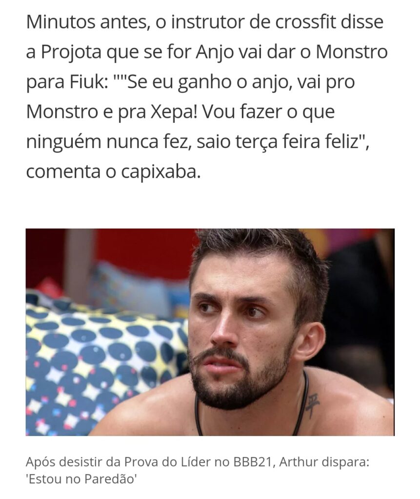 Fiuk e Rodolfo vencem a prova do líder