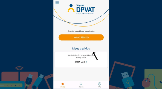 Aprenda o passo a passo para pedir o seguro DPVAT pelo aplicativo