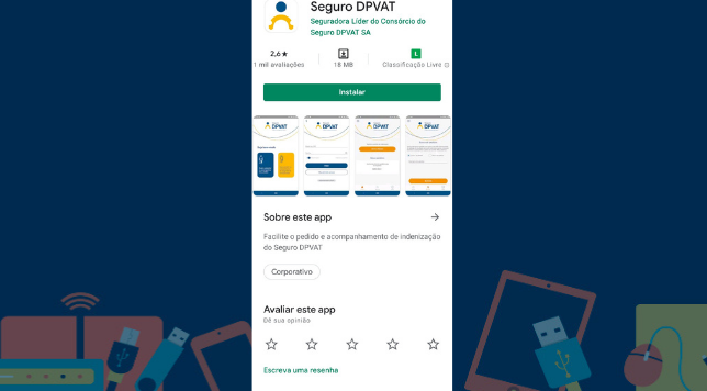 Aprenda o passo a passo para pedir o seguro DPVAT pelo aplicativo