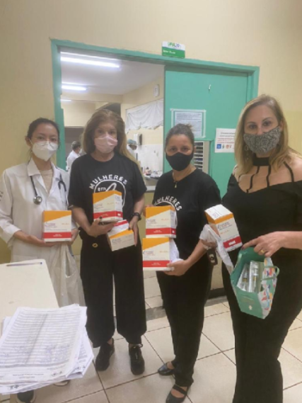 "Mulheres em Ação" promovem campanha de arrecadação de medicamentos que tratam a Covid-19