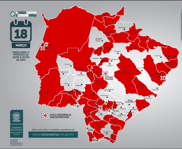 Capital entra na cor cinza de risco extremo de contágio da covid-19