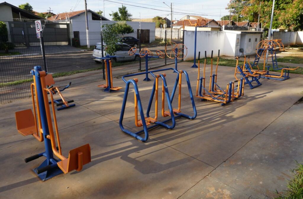 Deputado beneficiou a população com várias academias ao ar livre