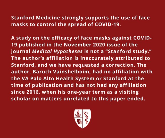 #FAKE que máscaras são ineficazes contra Covid-19