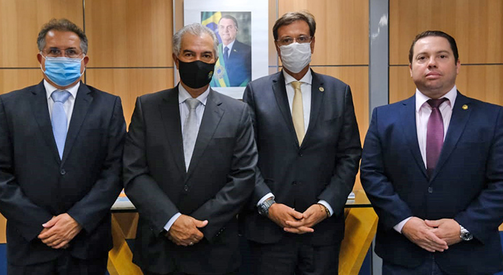 Governador busca no Ministério do Turismo R$ 30 milhões para obras em Bonito Governador busca no Ministério do Turismo R$ 30 milhões para obras em Bonito