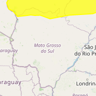 Cinco municípios de MS estão sob aleta de chuvas intensas, segundo Inmet Cinco municípios de MS estão sob aleta de chuvas intensas, segundo Inmet