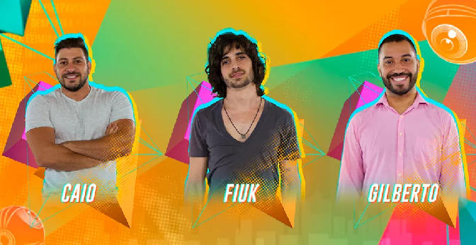 Caio x Fiuk x Gilberto: entenda como foi formado o 12º Paredão do BBB21