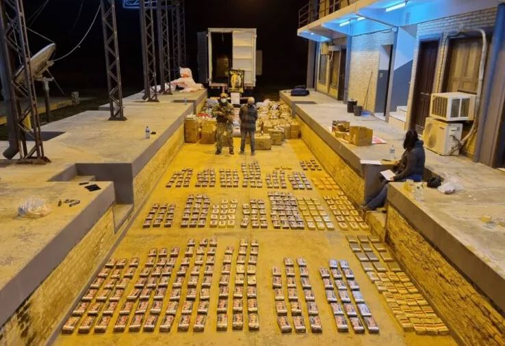 Senad apreende carga de cocaína avaliada em dois milhões de dólares Senad apreende carga de cocaína avaliada em dois milhões de dólares