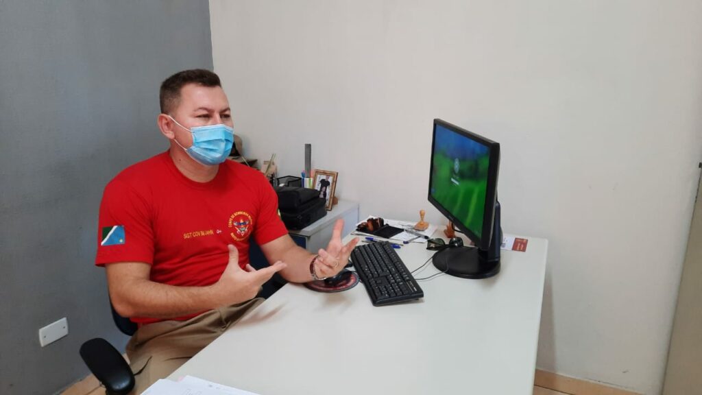 Bombeiros faz alerta para prevenção de queimadas durante período de estiagem