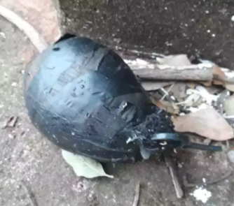 Artefato explosivo é encontrado por moradora do Monte Castelo