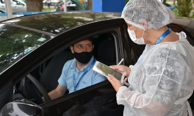 Fiems Inaugura ponto de testagem gratuita para Covid-19 na Capital Fiems Inaugura ponto de testagem gratuita para Covid-19 na Capital